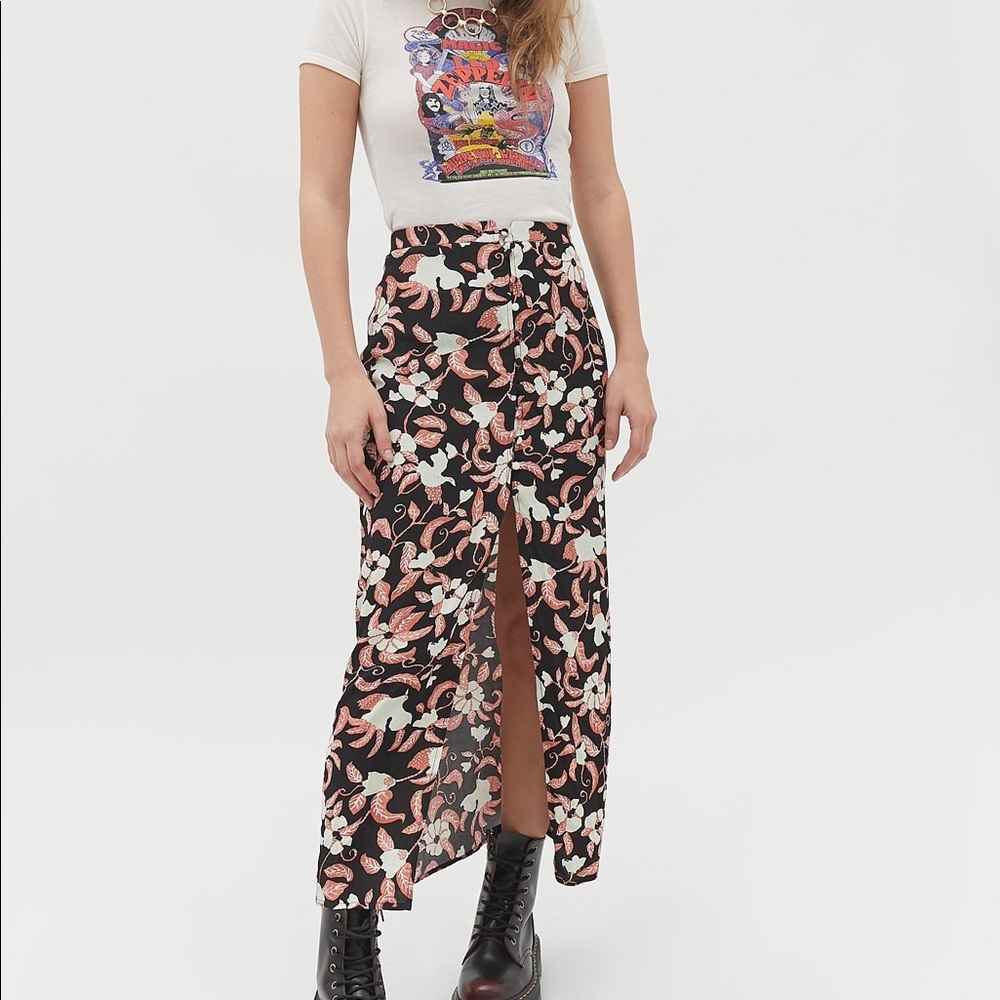Urban Outfitters Ruth Floral Skirt